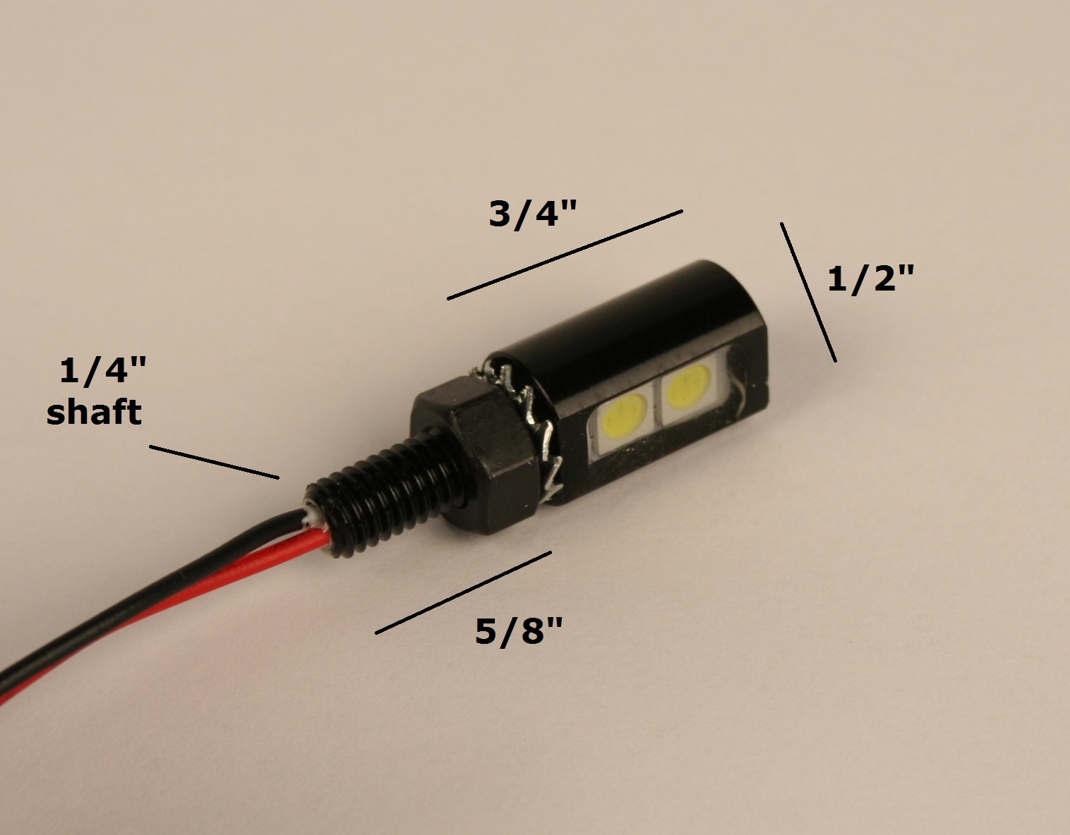 LED Panel Post Light - 12 or 24 Volt | PilotLights.net